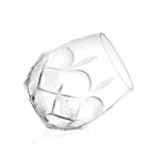 Zdobione Ekologiczne Szklanki Kryształowe Serwis 12 Sztuk - Bromeo Viadurini