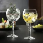 Serwis kieliszków koktajlowych Gin Tonic w Eco Crystal 12 Szt - Bromeo Viadurini