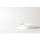 4-częściowy zestaw talerzy do serwowania z białej porcelany designerskiej - Samantha Viadurini