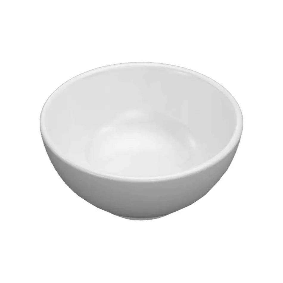 Zestaw 8 porcelanowych talerzy aperitifowych w nowoczesnym stylu - Galatino Viadurini