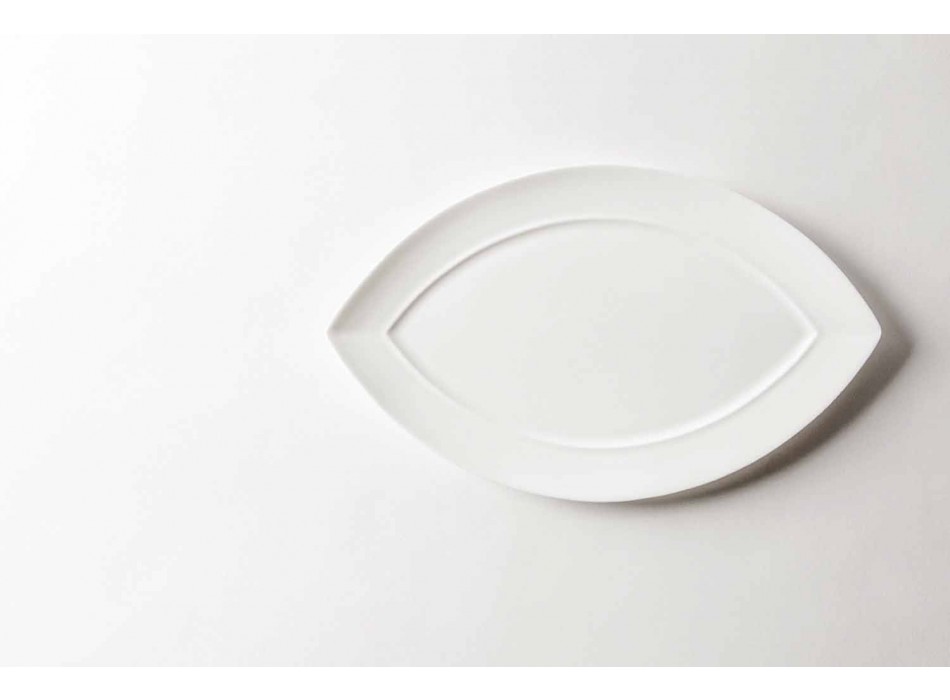 Luksusowy 4-częściowy zestaw talerzy obiadowych dla smakoszy - Flavia Viadurini