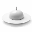 Nowoczesny i elegancki zestaw obiadowy z porcelany 24 sztuki - teleskop Viadurini