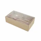 Zestaw sztućców Kolorowy satynowy stal Komplet 24 sztuki - Fantasiapos Viadurini