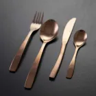 Luksusowy 24-częściowy zestaw sztućców ze stali nierdzewnej - Wisconsinpos Viadurini