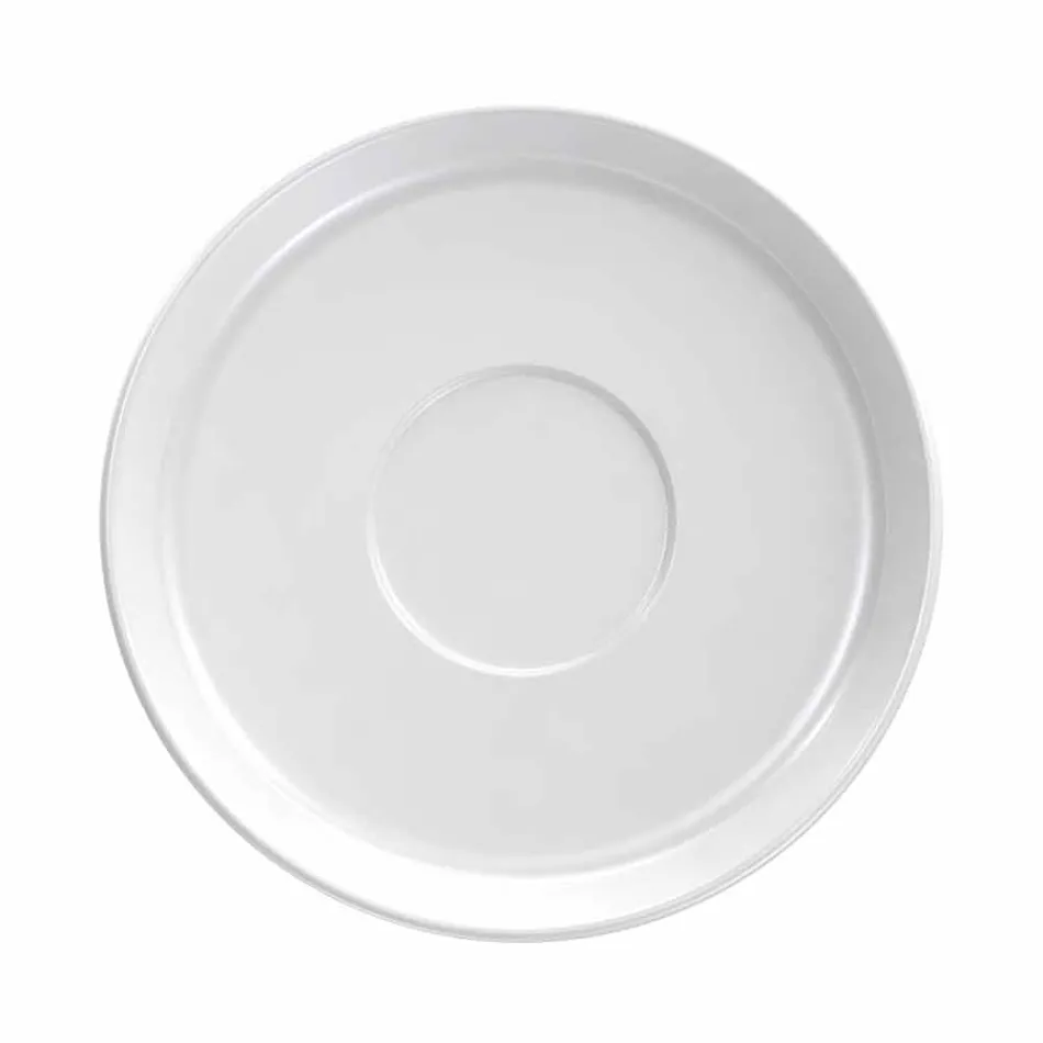 Serwis do filiżanek i spodków z porcelanowym czajnikiem i dzbankiem na mleko 14 sztuk - Arctic Viadurini