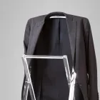 Valet do pokoju składanego z przezroczystego kryształu akrylowego - Stecla Viadurini