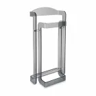 Nowoczesny stojak parkingowy wykonany z plexi Mose, wyprodukowany we Włoszech Viadurini