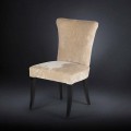 Zestaw 2 krzeseł w stylu belle époque kolor Ecru Dita