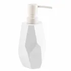 Zestaw designerskich akcesoriów łazienkowych z drewna i żywicy Rivalba Viadurini