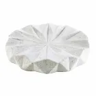 Zestaw akcesoriów białej żywicy Levice Viadurini