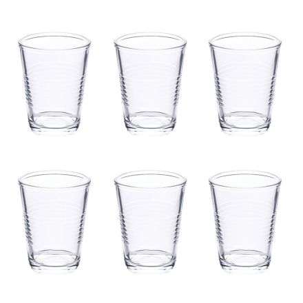 Zestaw 12 szklanek do wody 270 ml ze szkła artystycznego - Kubek Viadurini