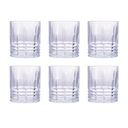 Zestaw 12 szklanek do wody 320 ml ze szkła artystycznego - Kubek Viadurini