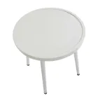 Zestaw 2 foteli z aluminiowym stołem w różnych wykończeniach - Souvenir Viadurini