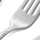 Zestaw 24 sztućców z polerowanej stali z grawerem Made in Italy - Nara Viadurini