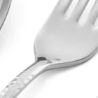 Zestaw 24 sztućców z polerowanej stali nierdzewnej Made in Italy - Historia Viadurini