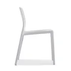 Zestaw 4 krzeseł do użytku zewnętrznego i wewnętrznego z polipropylenu w różnych kolorach - zbudowany Viadurini