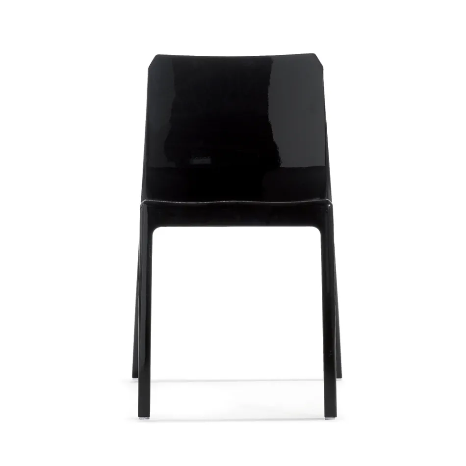 Zestaw 4 krzeseł do użytku zewnętrznego i wewnętrznego z polipropylenu w różnych kolorach - zbudowany Viadurini