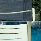 Zestaw 4 krzeseł ogrodowych z ocynkowanego metalu i Batyline - Prestigio Viadurini