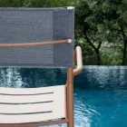 Zestaw 4 krzeseł ogrodowych z ocynkowanego metalu i Batyline - Prestigio Viadurini