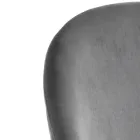 Zestaw 4 krzeseł z mikrofibry z efektem aksamitu – Terbio Viadurini