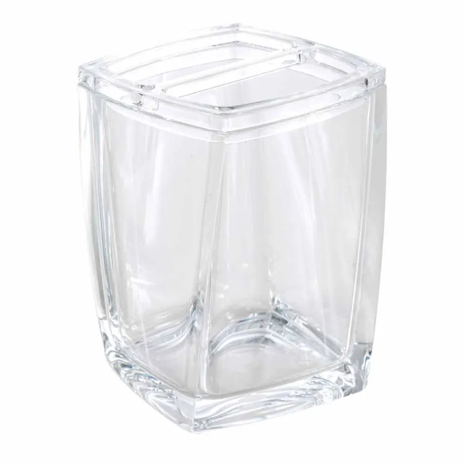 Torraca zestaw dozownik + kubek + mydelniczka do projektowania łazienki Viadurini