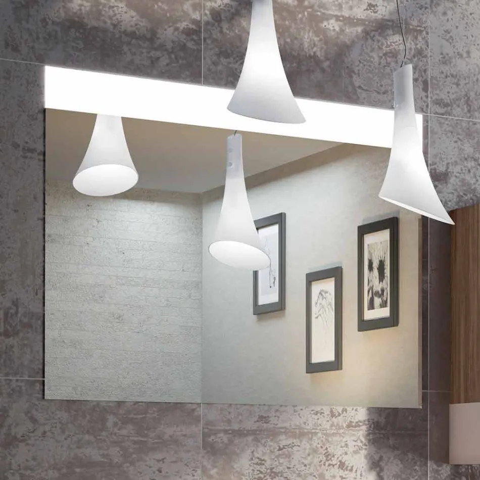 Zestaw drewnianych zawieszek do mebli łazienkowych wyprodukowanych we Włoszech Cesena Viadurini