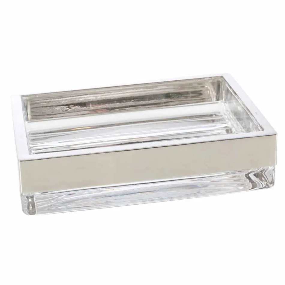 Zestaw mebli łazienkowych Brusson wykonany z litego drewna o nowoczesnym wyglądzie Viadurini