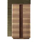 Komoda wysoka z litego drewna design Grilli York made in Italy Viadurini