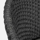 Wysoki stołek ogrodowy z liny i drewna tekowego, Homemotion, 2 sztuki - Anitha Viadurini