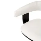 Stołek z podnośnikiem gazowym o regulowanej wysokości - Americium Viadurini