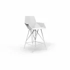 Faz stołek ogrodowy Vondom z podłokietnikami, H 102 cm, nowoczesny design Viadurini