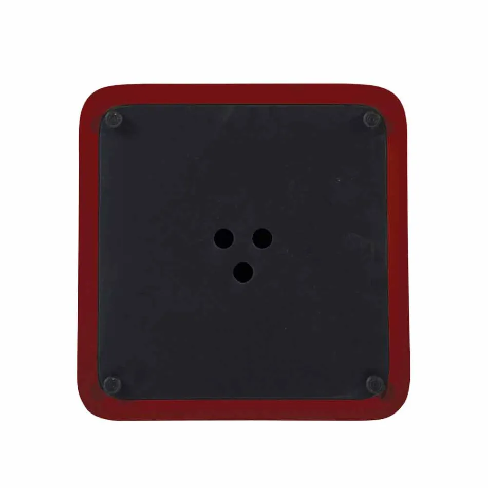 Miękki stolik z poliuretanu w kształcie kostki Slide Cube wykonany w technologii Italic Viadurini