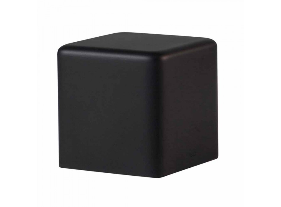 Miękki stolik z poliuretanu w kształcie kostki Slide Cube wykonany w technologii Italic Viadurini