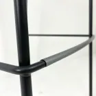 Taboret kuchenny ze stali i technopolimeru Made in Italy 2 sztuki - Garland Viadurini