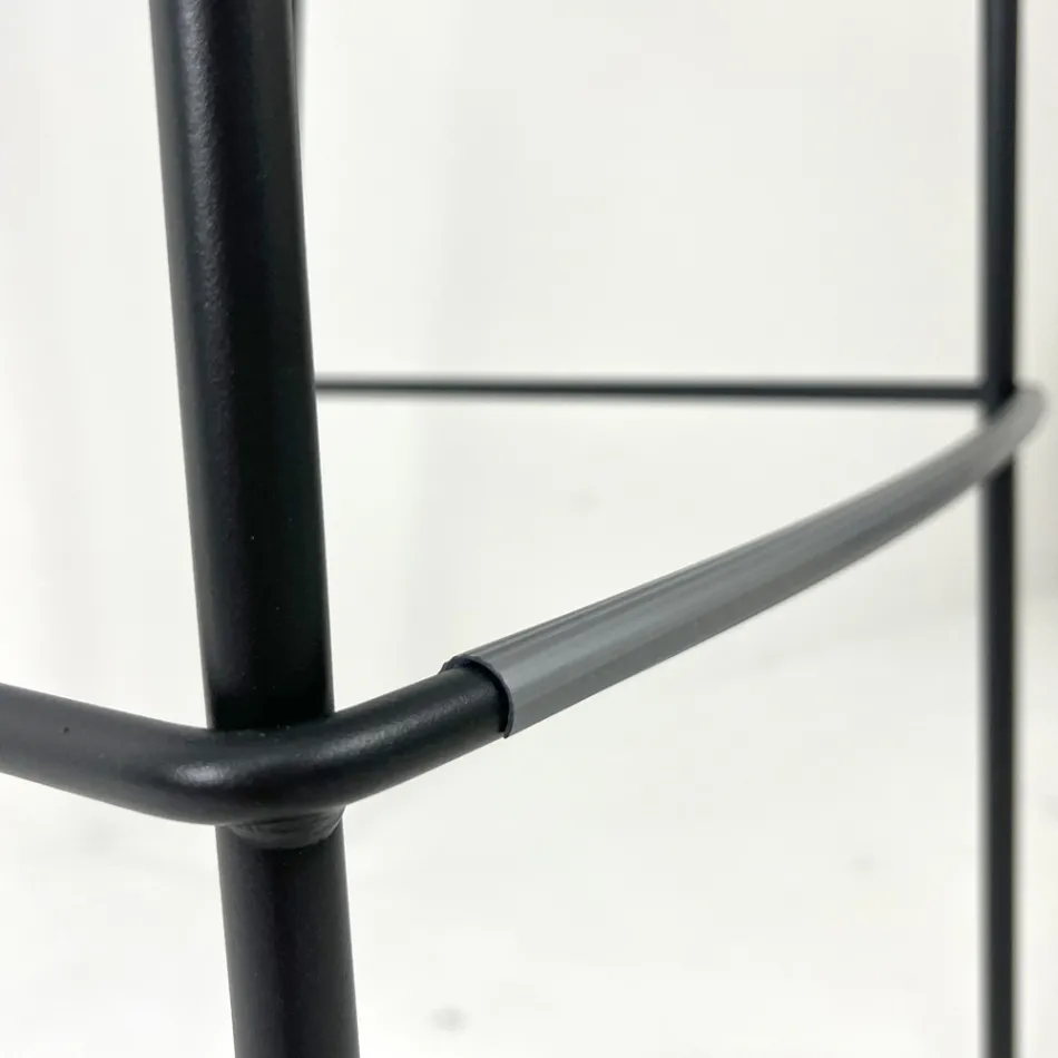 Taboret kuchenny ze stali i technopolimeru Made in Italy 2 sztuki - Garland Viadurini