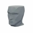 Taboret zewnętrzny w kształcie twarzy w nowoczesnym designie firmy Adan firmy Vondom Viadurini