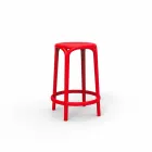 Stołek ogrodowy Brooklyn Vondom H 66 cm, z polipropylenu Viadurini