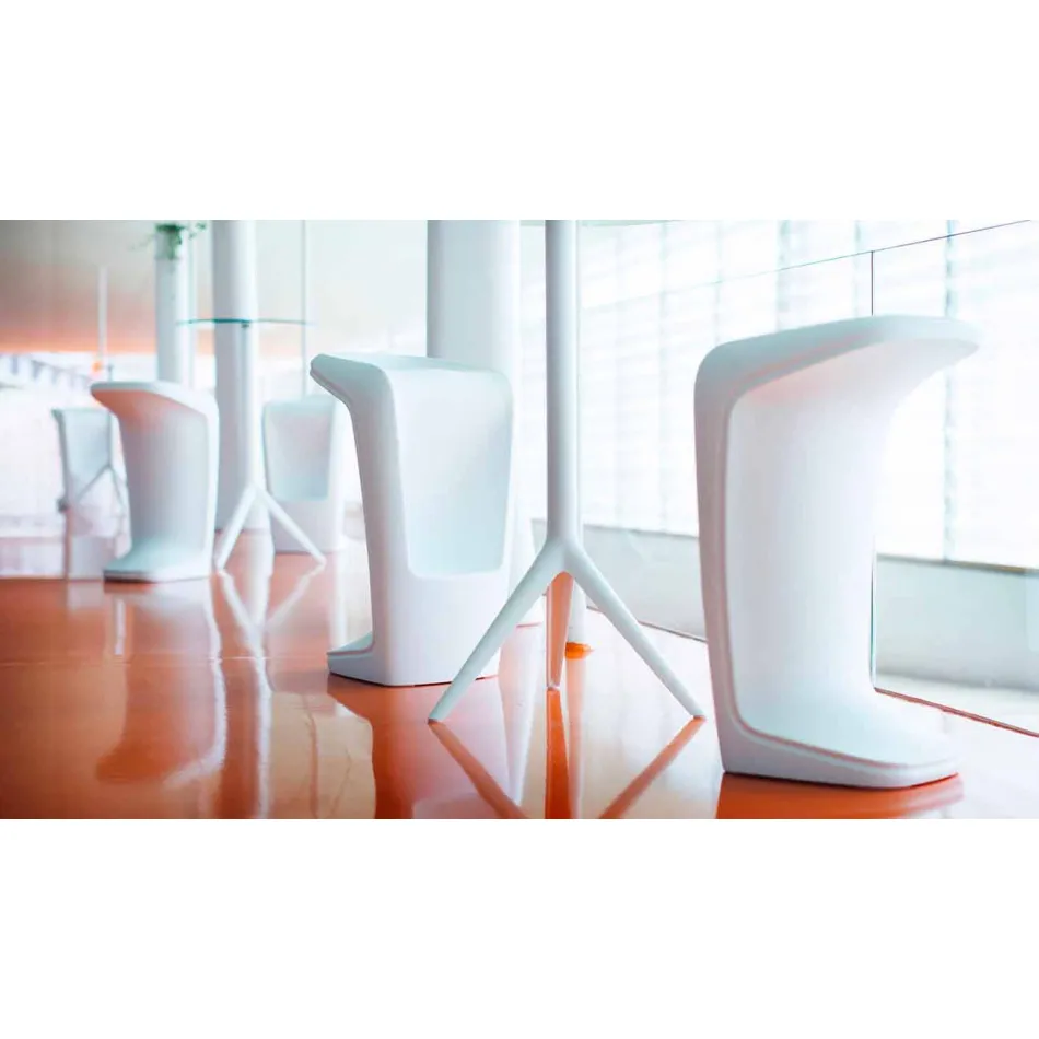 Ufo by Vondom nowoczesny design stołek zewnętrzny z polietylenu Viadurini