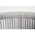 Stołek ogrodowy do ustawiania w stos aluminium i tkanina techniczna - Smart by Varaschin Viadurini