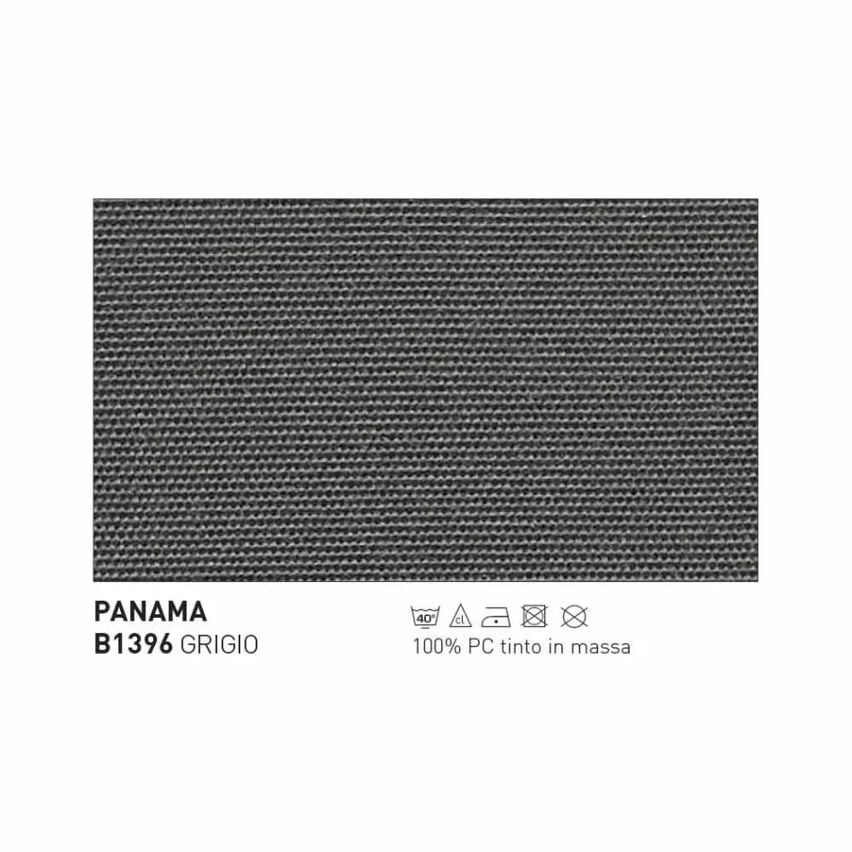 Taboret ogrodowy Varaschin System z tapicerowanej tkaniny i aluminium Viadurini