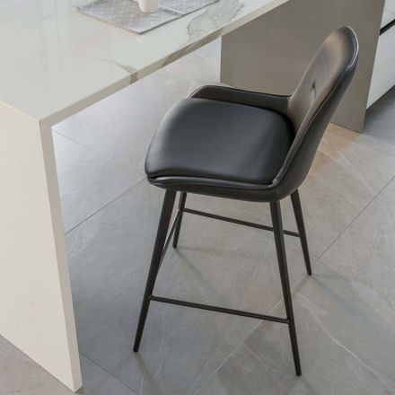 Stołek do salonu o różnych konstrukcjach i wykończeniach - Denis Viadurini