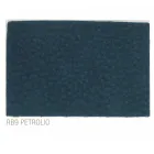 Stołek do salonu ze sztucznej skóry i struktury z niklu Made in Italy - Cleto Viadurini