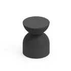 Stołek do Salonu Wykonany z Polietylenu w Różnych Kolorach - Loopy Viadurini