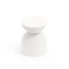 Stołek do Salonu Wykonany z Polietylenu w Różnych Kolorach - Loopy Viadurini