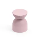 Stołek do Salonu Wykonany z Polietylenu w Różnych Kolorach - Loopy Viadurini