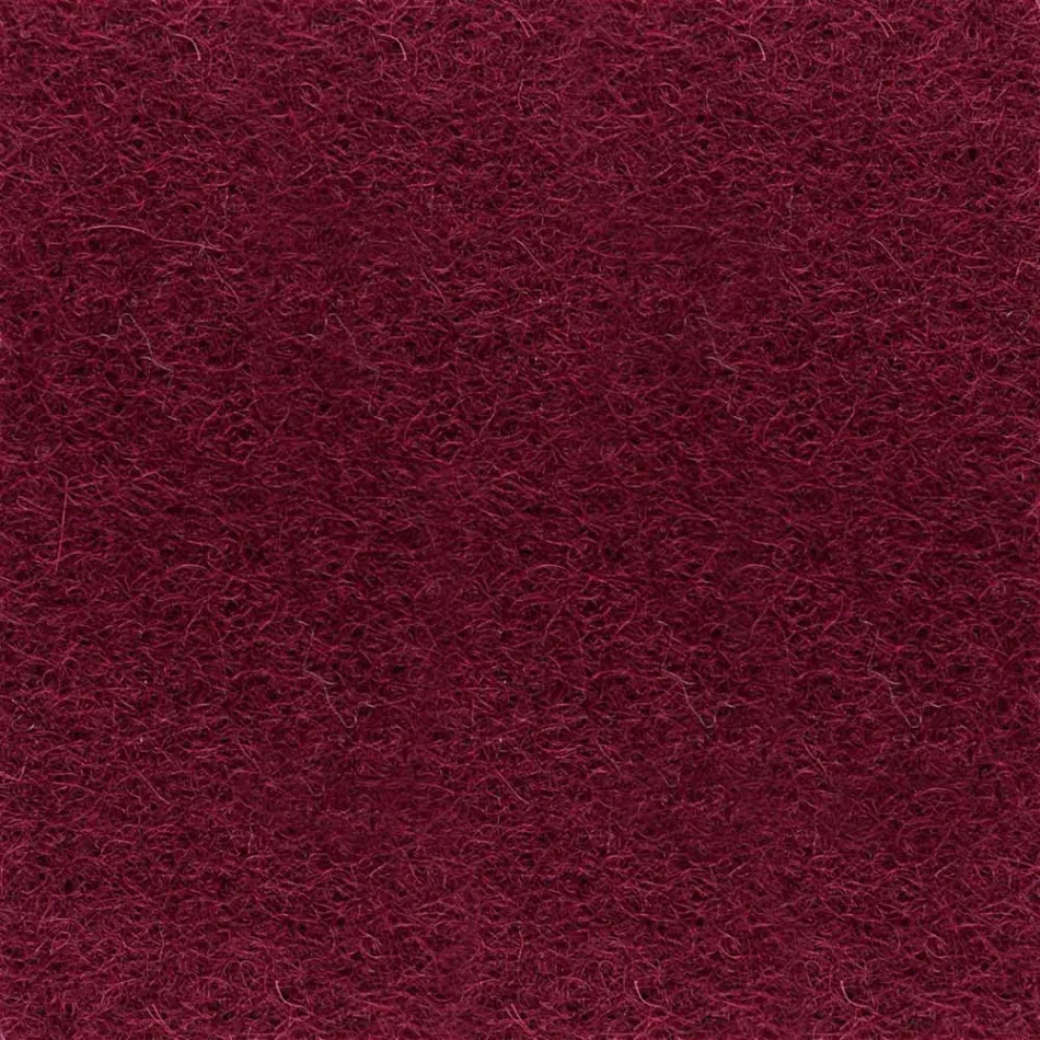 Luksusowy stołek pokryty tkaniną z metalową podstawą Made in Italy - Molde Viadurini