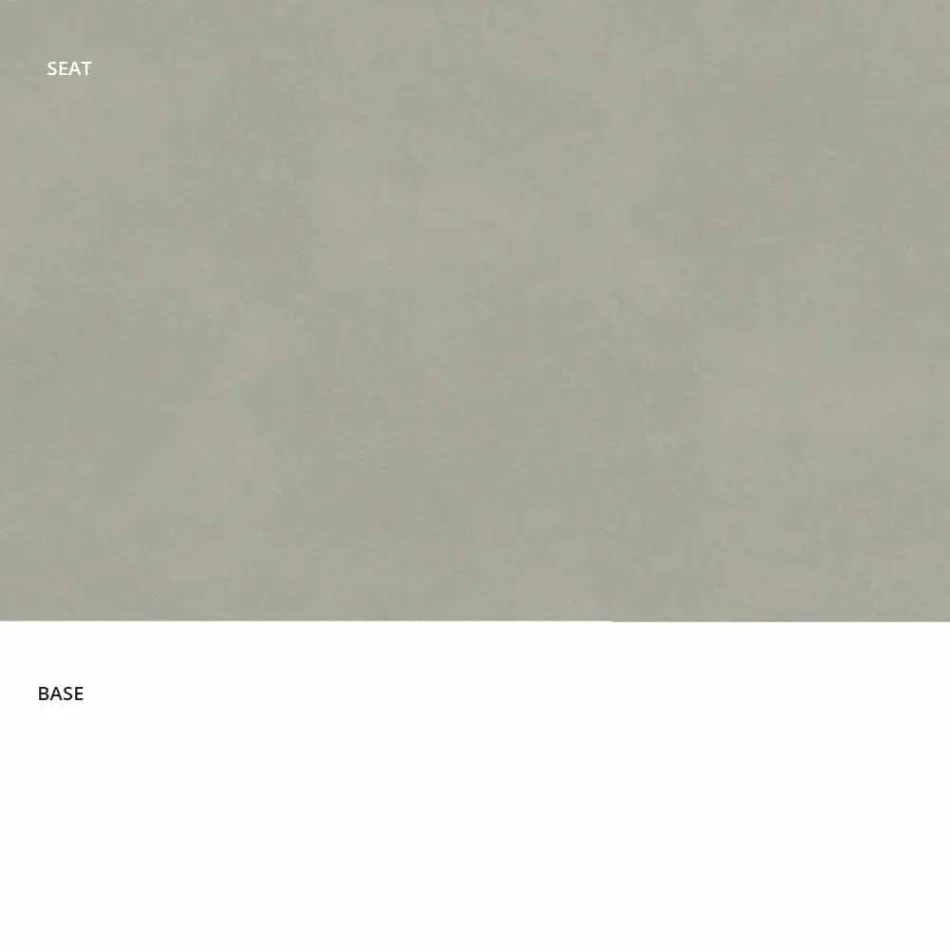 Stały stołek z ekoskóry, nowoczesny design, wysokość 65 cm - Alina Viadurini