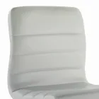 Obrotowy stołek z oparciem w różnych rozmiarach Made in Italy - Parma Viadurini