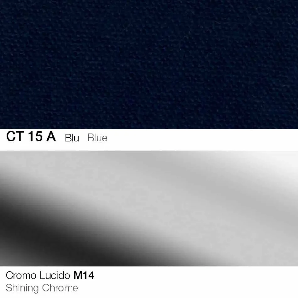 Obrotowy stołek z tkaniny i stali z podnośnikiem gazowym Made in Italy - Marchesi Viadurini