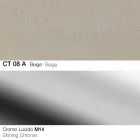 Obrotowy stołek z tkaniny i stali z podnośnikiem gazowym Made in Italy - Marchesi Viadurini